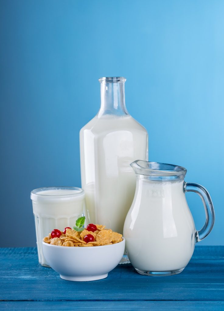 cereal-milk-breakfast-dairy-1887237 cereal, milk, breakfast, dairy, pitcher, bottle, food, corn flakes, milk, milk, milk, milk, milk